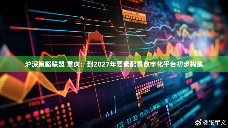 沪深策略联盟 重庆：到2027年要素配置数字化平台初步构建